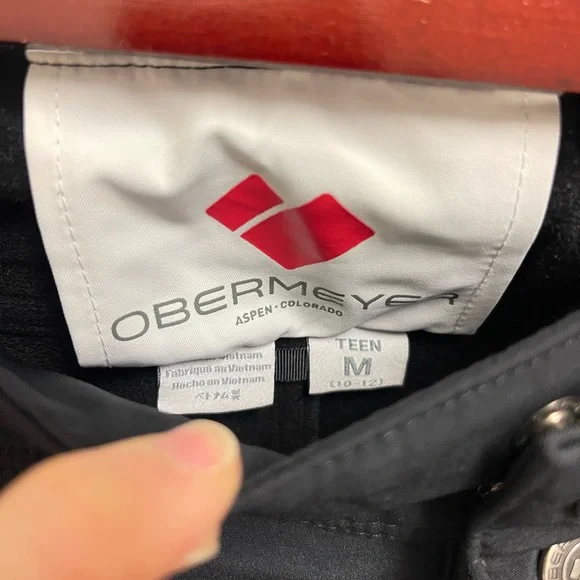 Obermeyer Black Ski Pants
